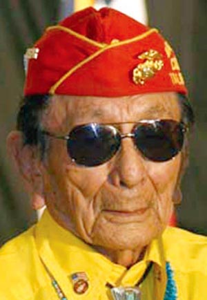 Reporter's Notebook: Biography on tap for code talker ...