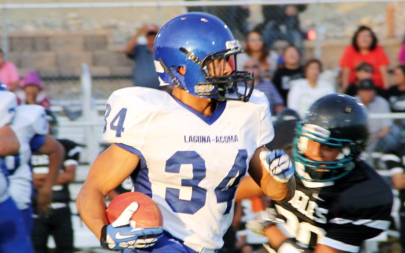 Laguna Acoma’s McGee rushes for 475 yards, 8 TDs