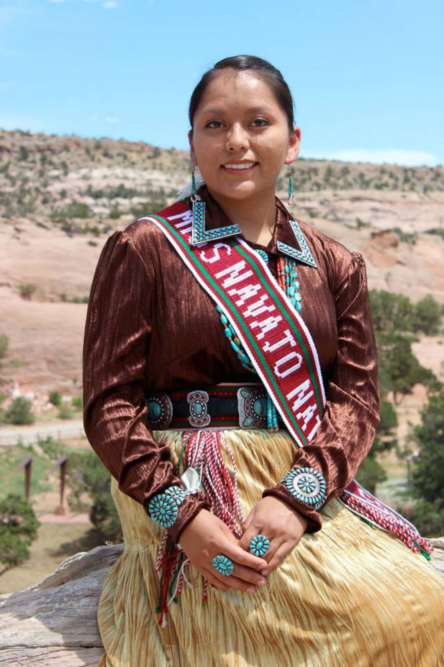 Miss Navajo Nation Happy