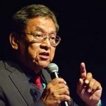 Russell Begaye at a 2014 Navajo Nation presidential candidates' forum. (Times file photo - Donovan Quintero.)