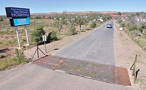 Entrance to Sage Memorial Hospital. (Times file photo - Donovan Quintero)