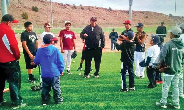Littleman brothers take their knowledge to baseball camp