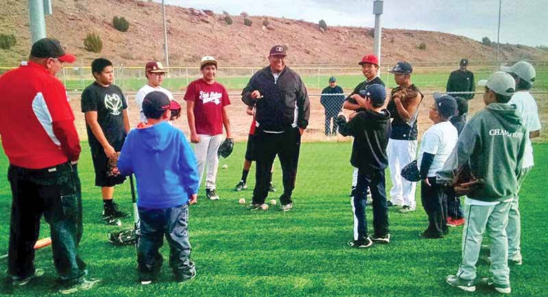 Littleman brothers take their knowledge to baseball camp
