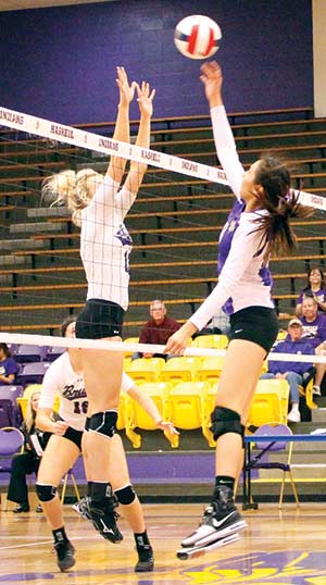 Haskell volleyball players win postseason honors