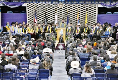 Inauguration of 23rd Navajo Nation Council brings community out
