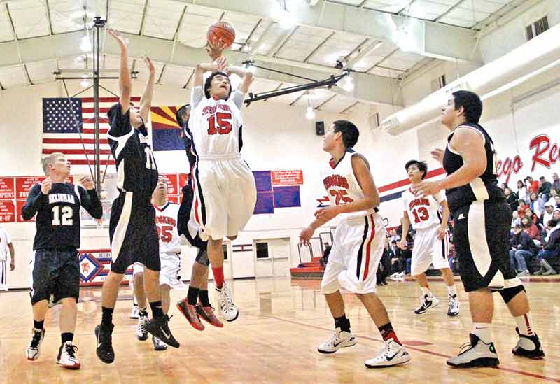 Red Mesa boys bounce back with a pair of wins