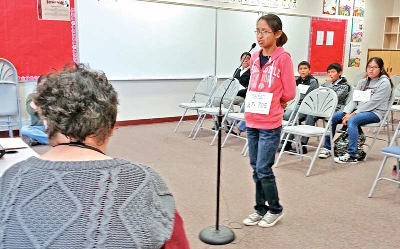 Baylon, Bitsoi named champions at Fort Defiance spelling bee