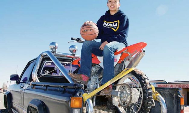 NAU student is champion behind the arch