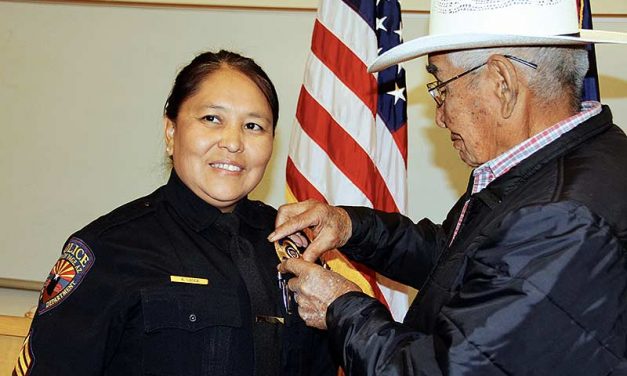 Page names its first Navajo woman sergeant