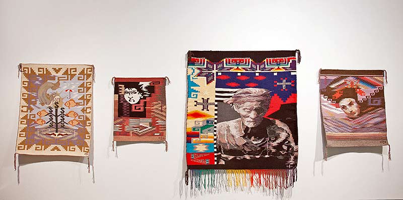 Diné weaver exhibits work in NYC