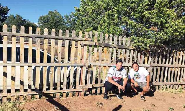 New Zealand rugby players help out local Navajo communities