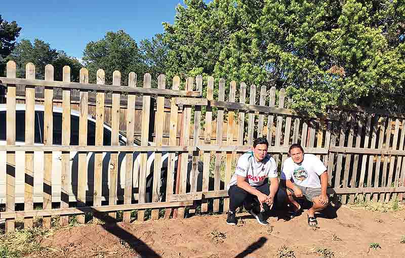 New Zealand rugby players help out local Navajo communities
