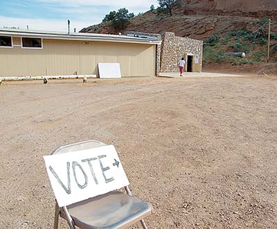 Former Navajo election supervisors sue in federal court