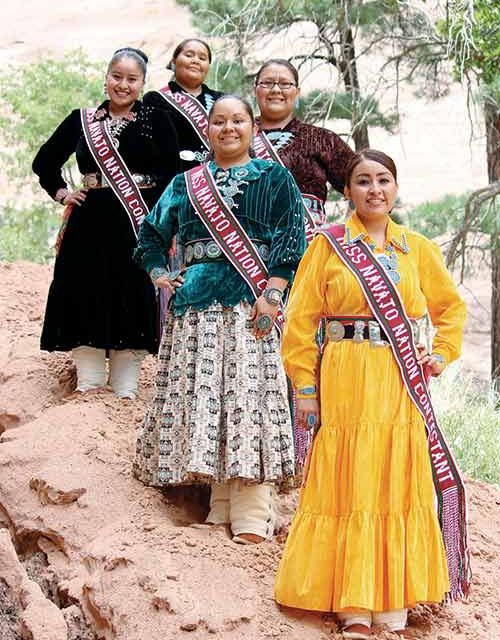 Five Gearing Up For Miss Navajo Pageant Navajo Times 