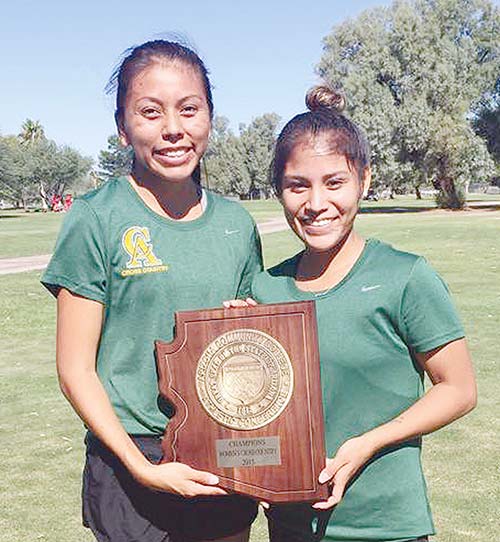 Shirley, Huma helps Central Arizona College win conference title