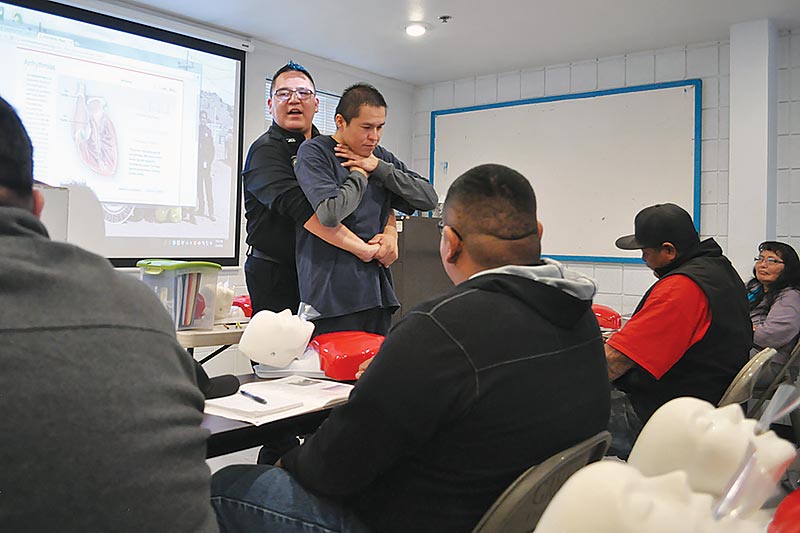 Ganado Fire District runs CPR, first-aid and fire safety courses