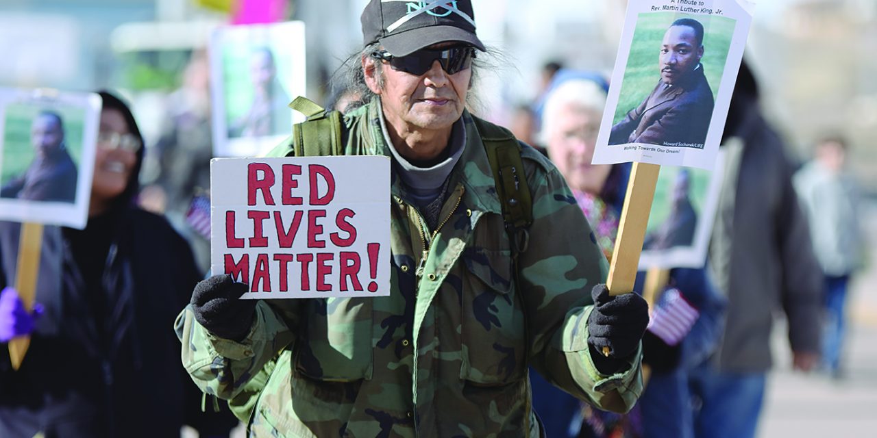 Navajos and locals in Gallup celebrate Martin Luther King Jr. Day