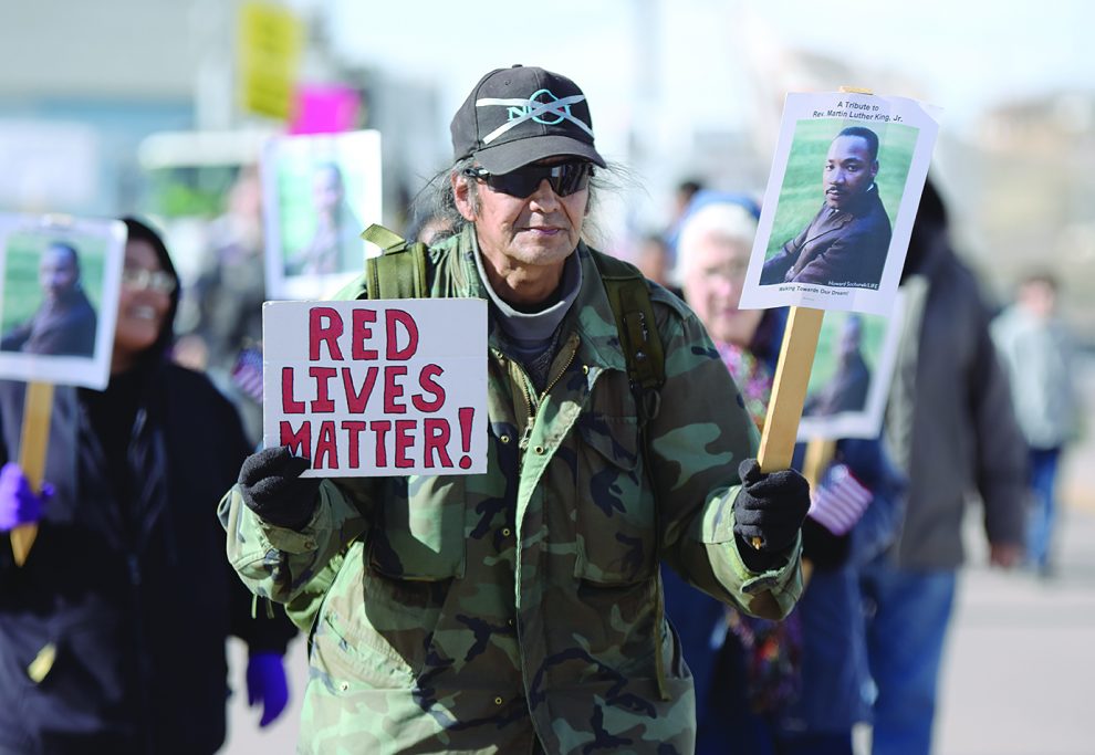 Navajos and locals in Gallup celebrate Martin Luther King Jr. Day