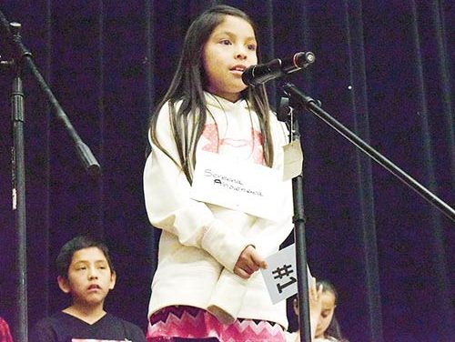 Western Agency’s five champs  head to Navajo Nation bee
