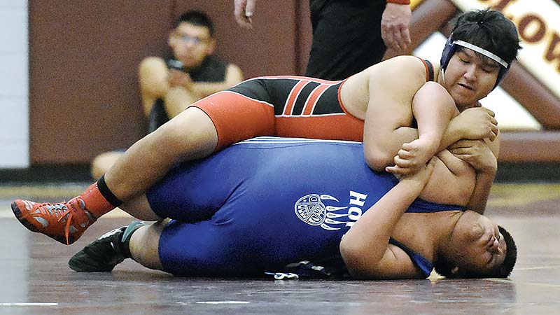 Red Mesa wrestler earns first state qualification bid