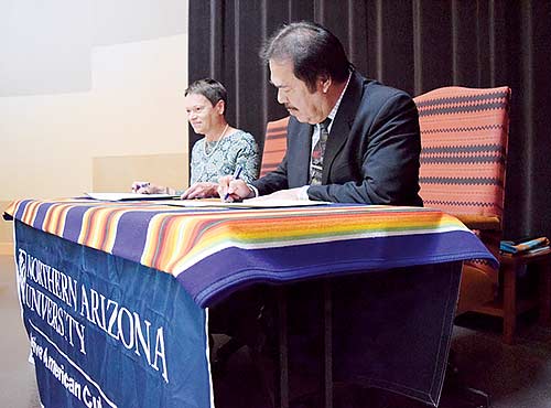 MOU to increase educational opportunities for Navajo