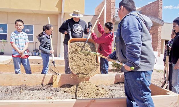 Middle schoolers learn about gardening, food sovereignty