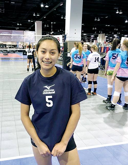 Submitted | Nakooma Pelt, a sophomore at Sandia High School in Albuquerque, participated in the 2016 Girls Junior National Championships with her team named Lucha last month. The national championships were held in Indianapolis, Indiana and her team finished 35th out of 64 teams. Pelt has roots in Kayenta, Arizona and Red Rock, New Mexico.