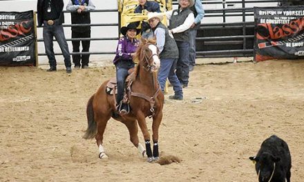 INFR Ladies’ Breakaway Champion: Faith Holyan shows she’s a natural at roping