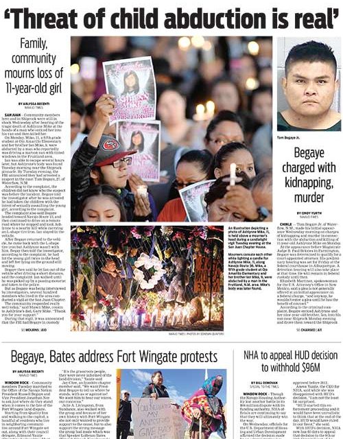 The year in front pages
