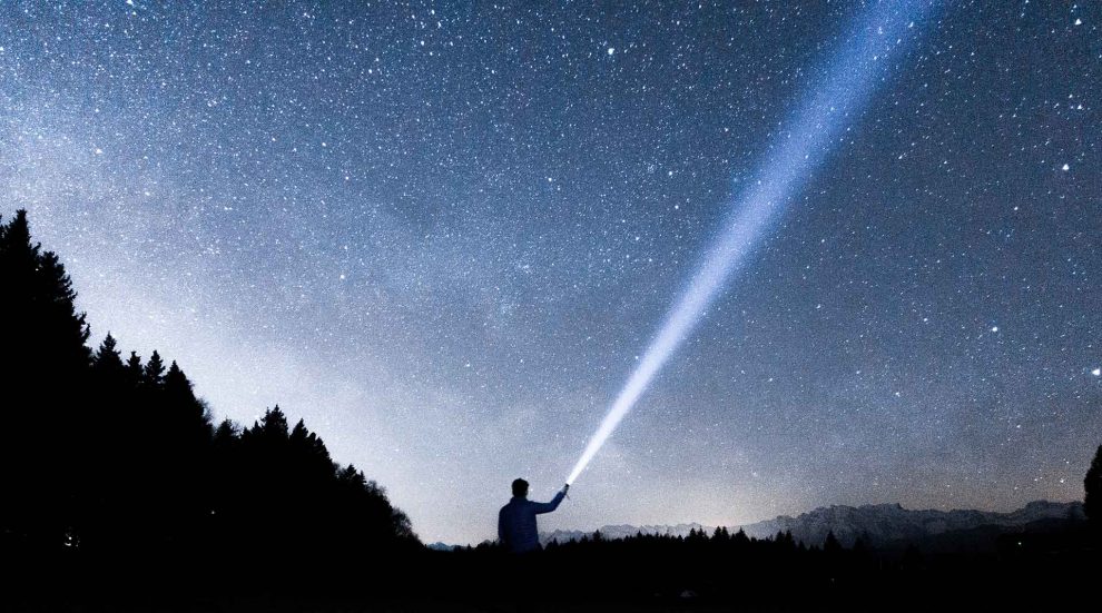 science alien life stars sky