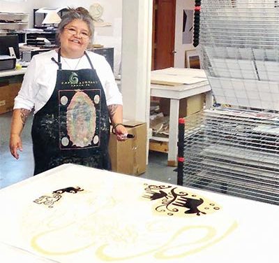 Diné art professor loves her work, community