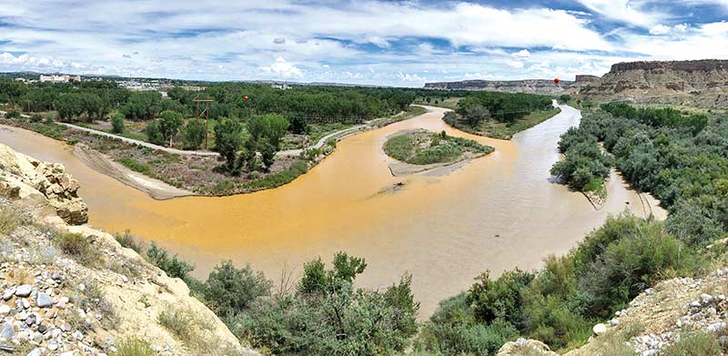 Gold King Mine wastewater contaminating the rivers once again