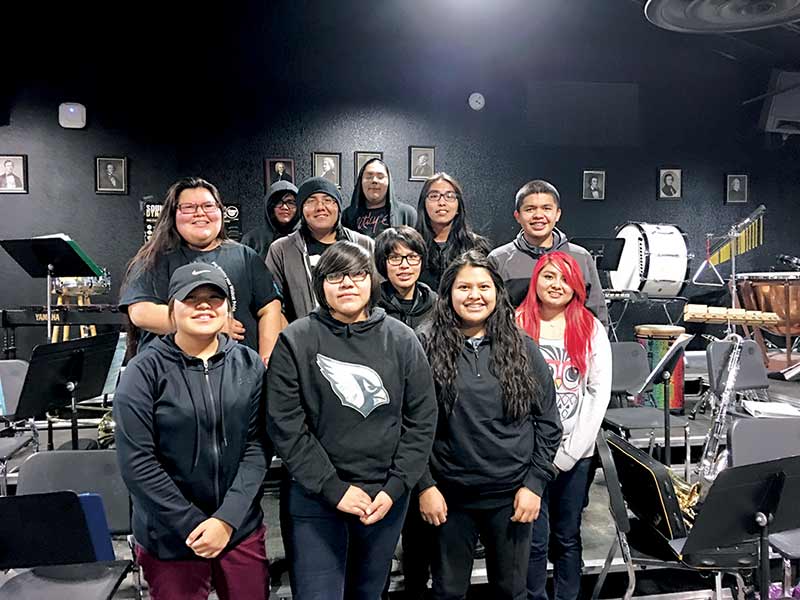 Record number of Chinle students make honor band