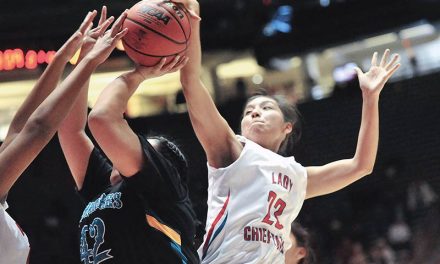 Lady Chieftains earn spot in final four after defeating Navajo Prep