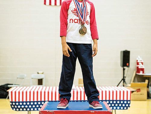 Young Navajo gymnast advances quickly