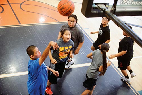 B-ball camp helps participants become independent