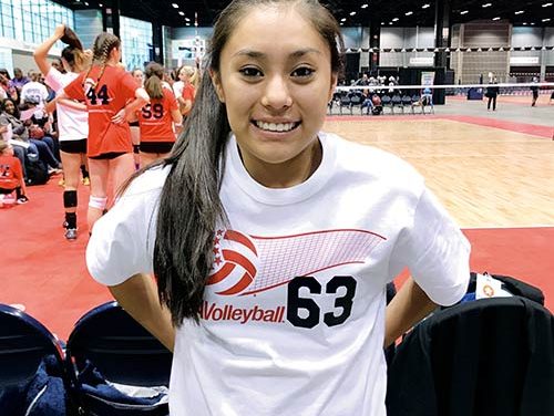 Diné volleyball player selected to 2 national teams