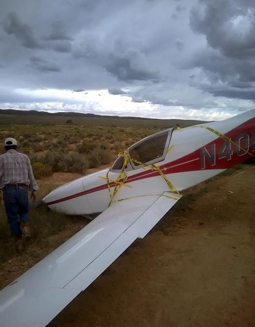 Plane crash-lands near Hard Rock