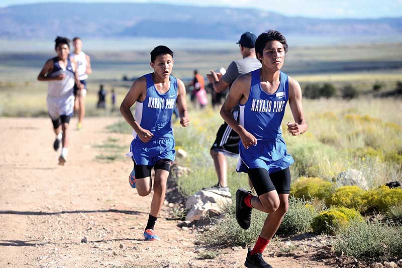 Navajo Pine boys poised to make a run