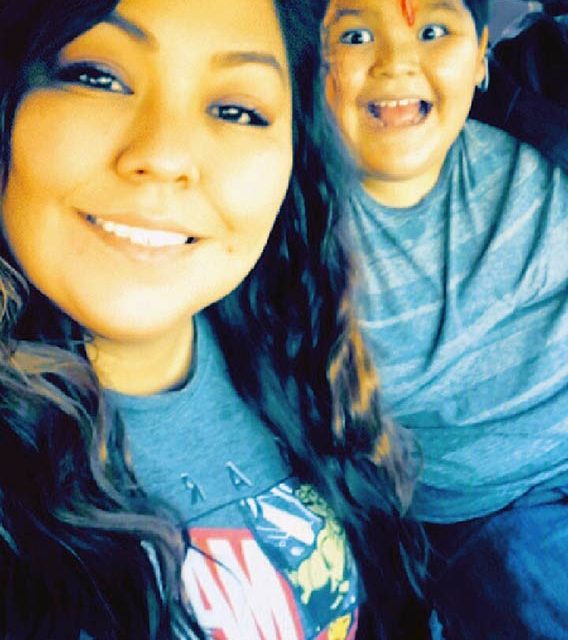 Diné woman, son survive hurricane