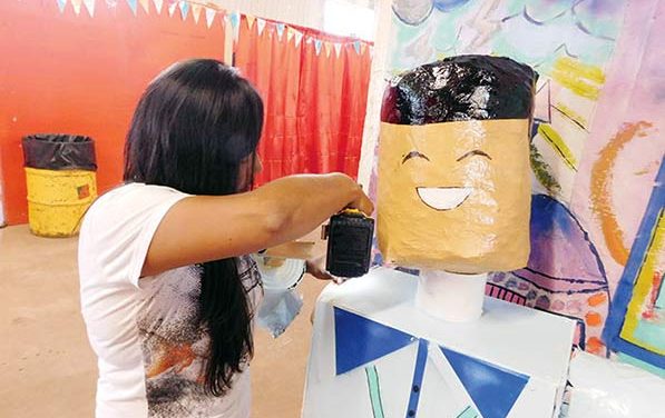Project tells kids, ‘Please paint on the walls’