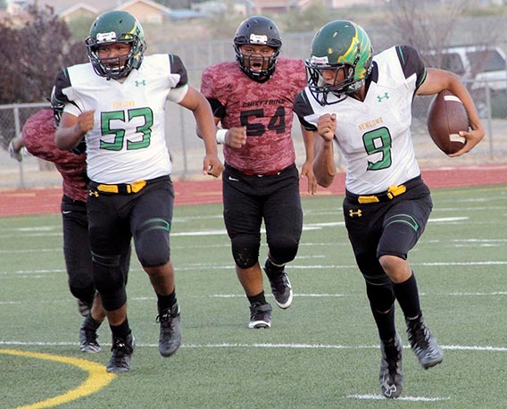 Skyhawks give Shiprock a good shake