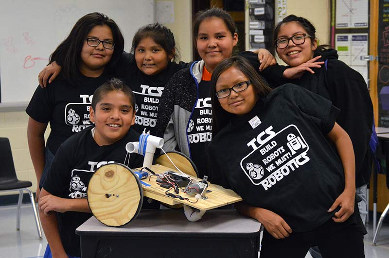 To’hajiilee robotics team places 3rd at state competition