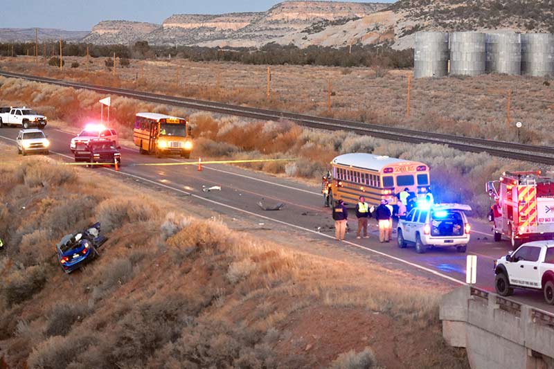 Sanders school bus involved in fatal accident Navajo Times