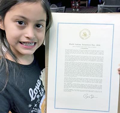 2017 in Review: Diné girl gets Obama to designate World Autism Awareness Day