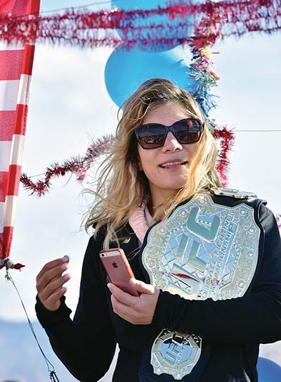 Diné UFC champ credits her ancestors