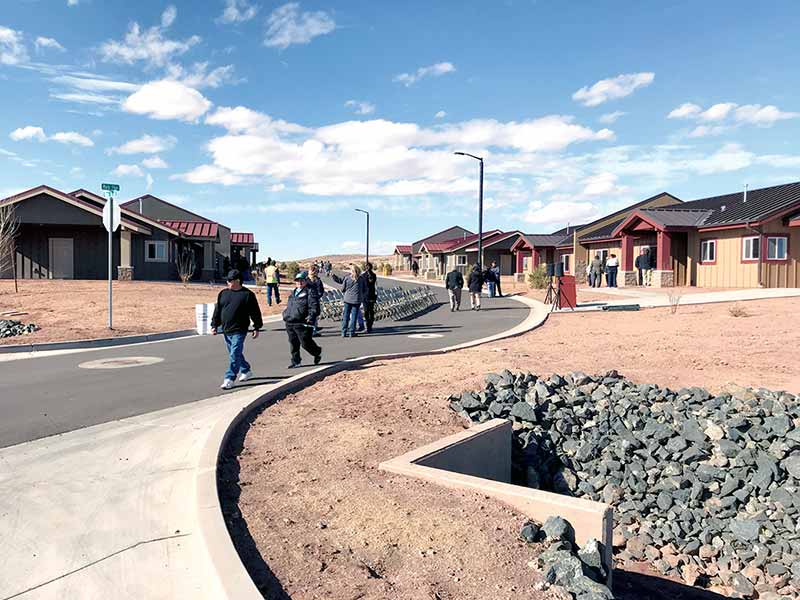 Hopi housing opens 40 new units in Winslow