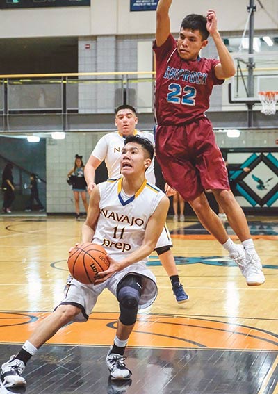 Two tough defensive team lock horns; Shiprock victorious