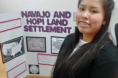 Diné student wins local History Day contest