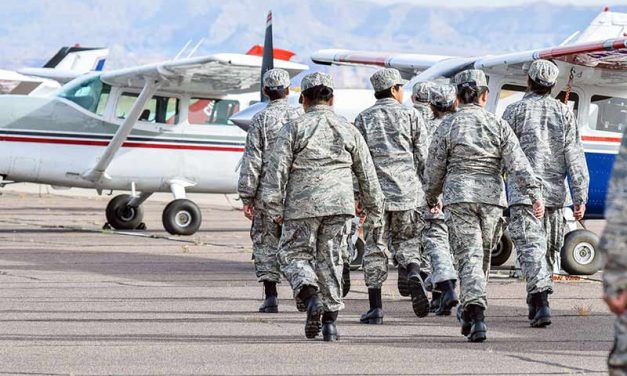 Shonto sports Civil Air Patrol’s newest escadrille in Ariz.